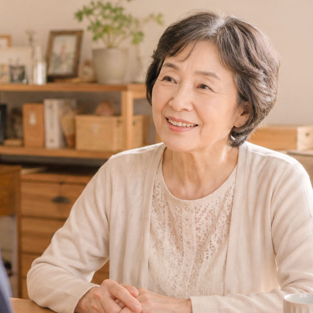 これからを暮らしやすくする、[br]丁寧な生前整理