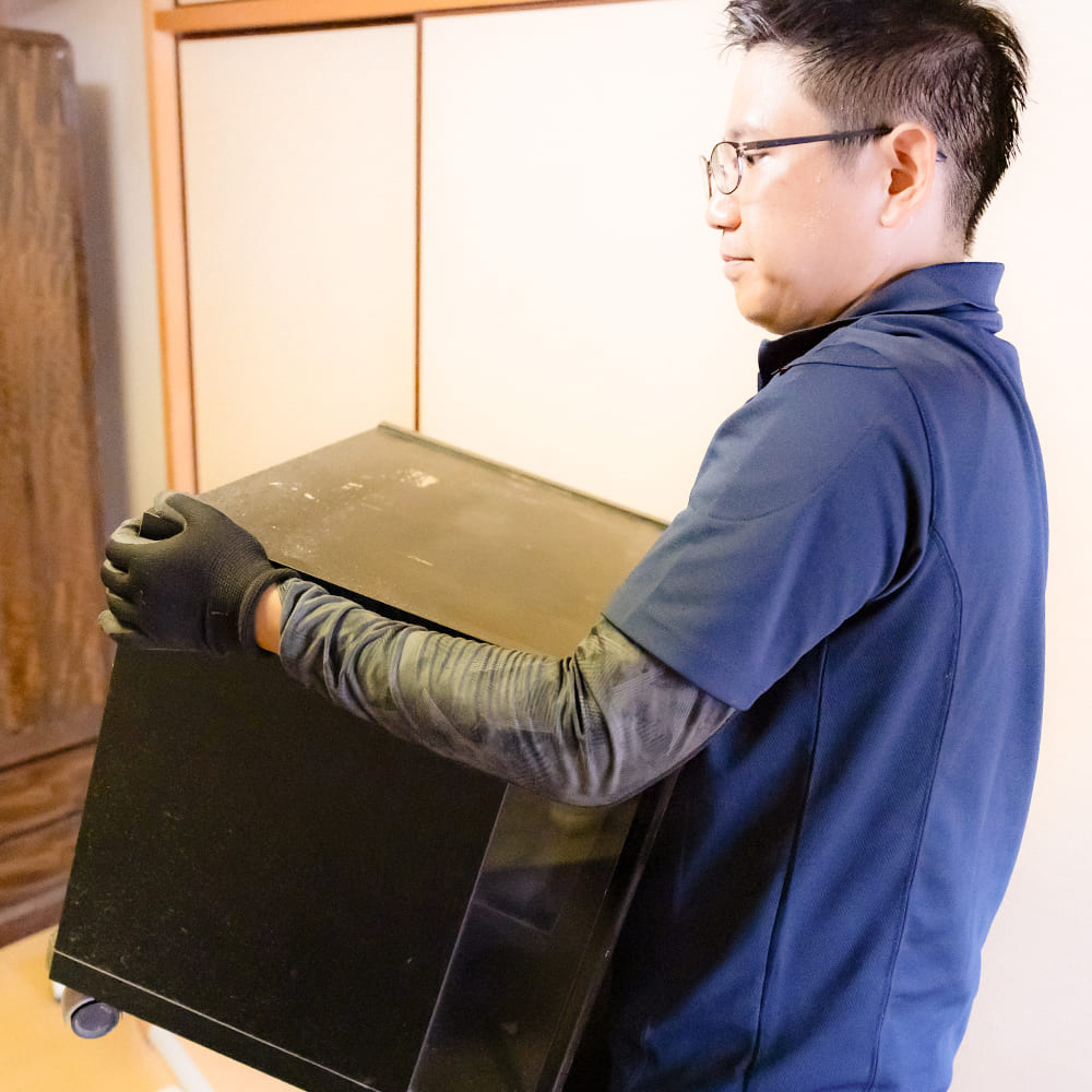 少量から一軒家まで、[br]不用品をまとめて回収